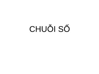 Bài giảng Giải tích B1 (Phần 2)
