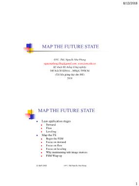 Bài giảng Lean production systems - Chapter 9: Map the future state - Nguyễn Như Phong