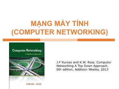 Bài giảng Mạng máy tính - Chapter 5: Data link layer