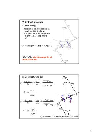 Bài giảng Nguyên lý máy - Chương 10: Cơ cấu bánh răng (Phần 3) - Phạm Huy Hoàng