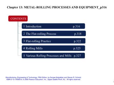 Bài giảng Nhập môn điểu khiển quá trình công nghiệp - Chương 13: Metal-rolling processes and equipment_p316