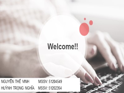 Bài thuyết trình môn Phân tích & thiết kế hệ thống - Đề tài: Human computer interface (HCI) - Nguyễn Thế Vinh