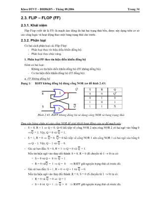 Bài giảng Kỹ thuật số ứng dụng - Chương 2: Các phần tử logic cơ bản - Cổng logic (Phần 2)