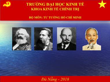 Bài giảng Tư tưởng Hồ Chí Minh - Chương 6: Tư tưởng Hồ Chí Minh về dân chủ và xây dựng nhà nước của dân, do dân, vì dân - Lê Thị Ngọc Hoa