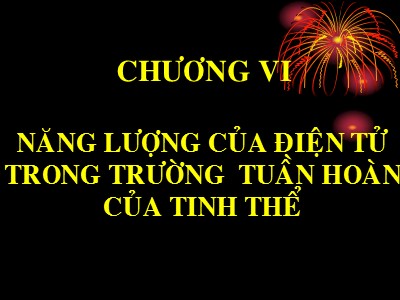 Bài giảng Vật lý chất rắn - Chương 6: Năng lượng của điện tử trong trường tuần hoàn của tinh thể - Lê Văn Thăng