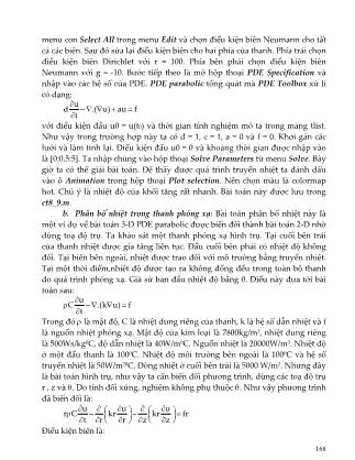Giáo trình Matlab - Chương 8: Phương trình vi phân đạo hàm riêng (Phần 2)