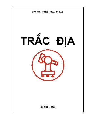 Giáo trình Trắc địa - Nguyễn Quang Tác