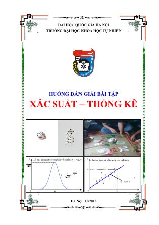 Hướng dẫn giải bài tập Xác suất – Thống kê - Hoàng Văn Trọng