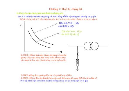 Giáo trình Kỹ thuật điện cao áp - Chương 7: Thiết bị chống sét