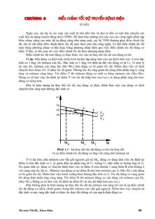 Giáo trình môn Hệ thống truyền động điện - Chương 3: Điều chỉnh tốc độ truyền động điện