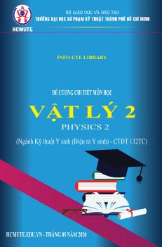 Đề cương chi tiết môn Vật lý 2