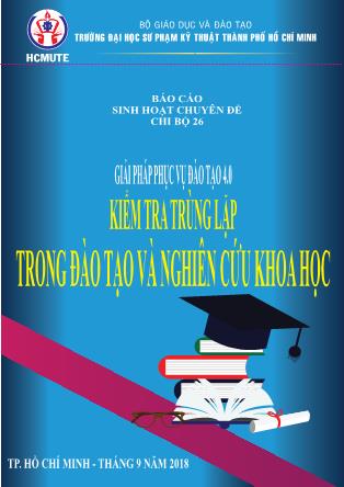 Đề tài Kiểm tra trùng lặp trong đào tạo và nghiên cứu khoa học