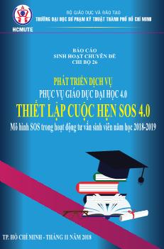 Đề tài Mô hình SOS trong hoạt động tư vấn sinh viên năm học 2018-2019