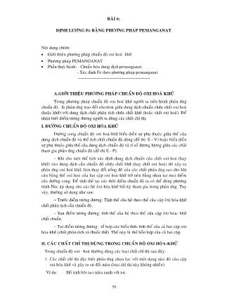 Giáo trình Thực hành phân tích định lượng (Phần 2)