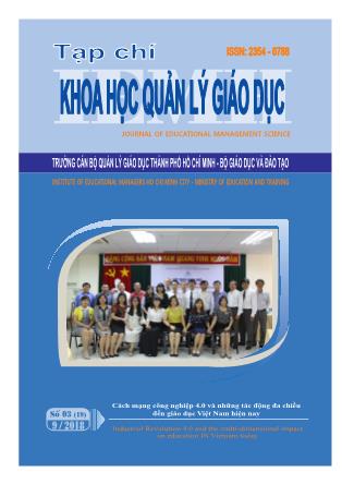 Khoa học quản lý giáo dục