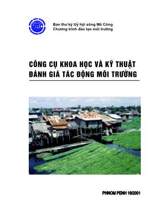 Tài liệu Công cụ khoa học và kỹ thuật đánh giá tác động môi trường